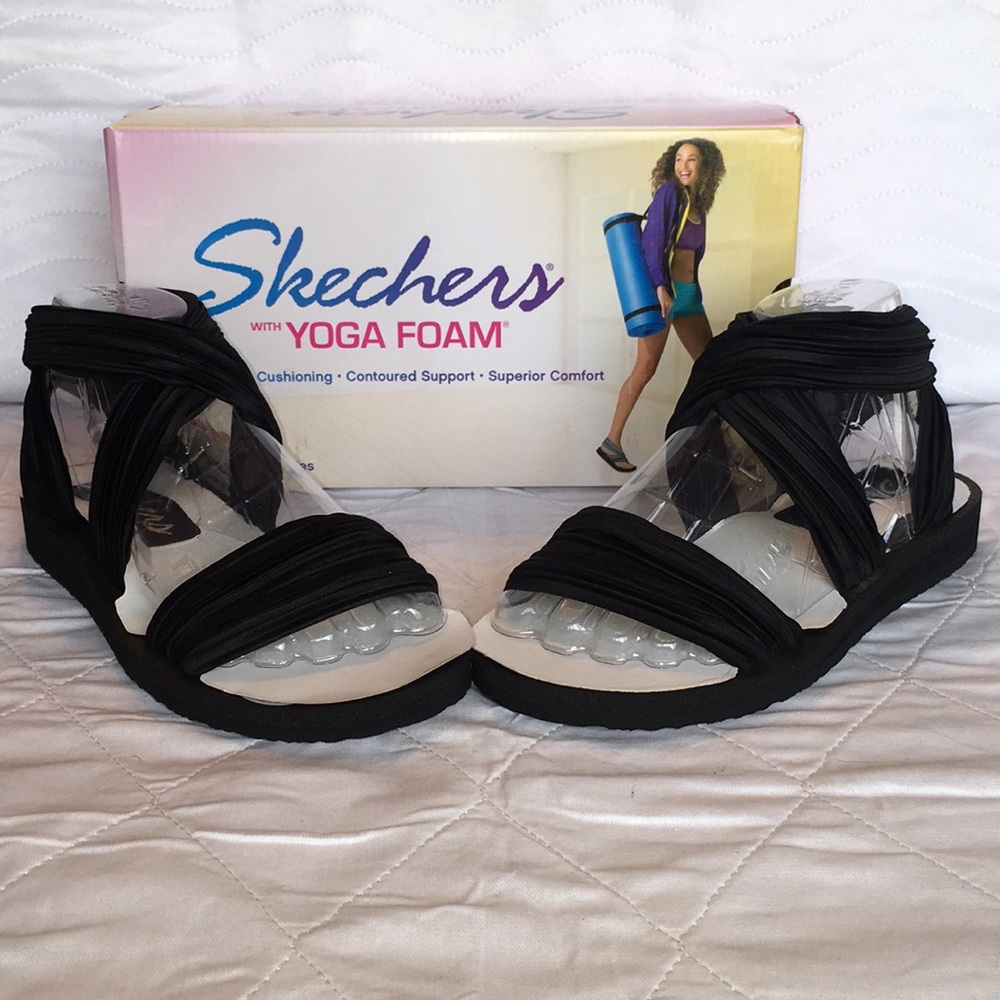 NIB Women’s Skechers w/Yoga Foam Sandals Size 8 - Picture 8 of 8